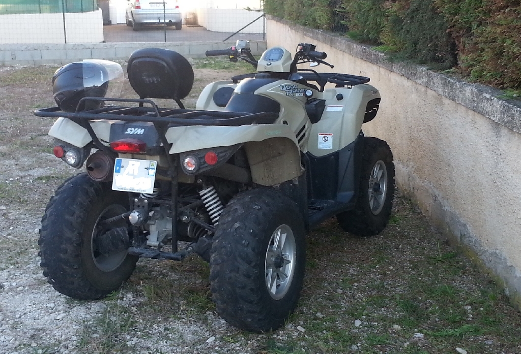 SYM QuadRaider 600  2010 photo 2