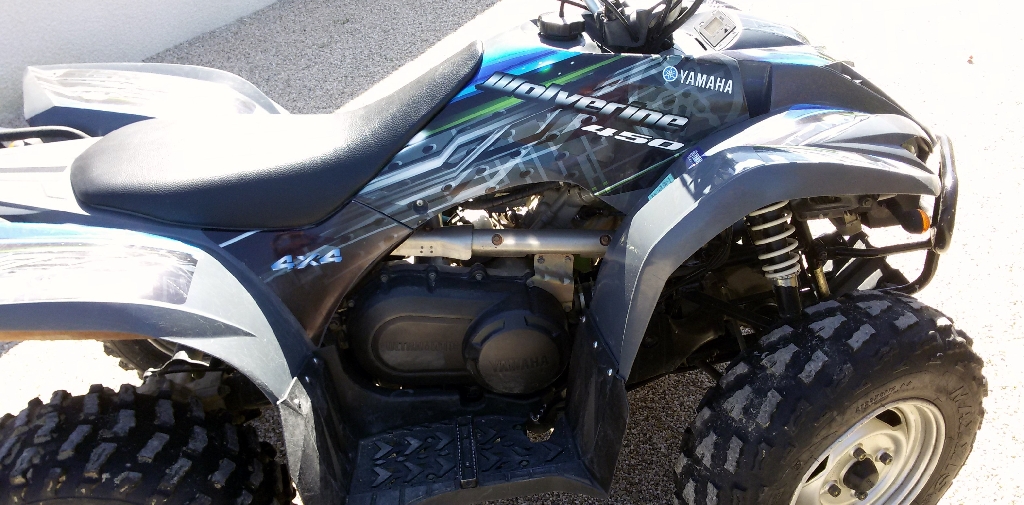 YAMAHA Wolverine 450 maga 2008 photo 2