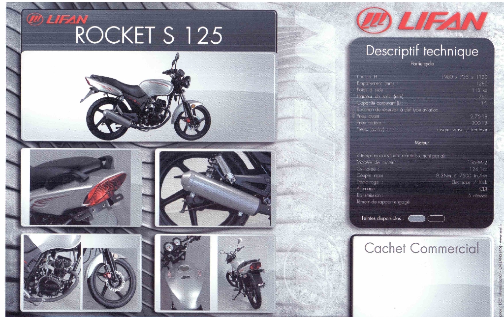 LIFAN Rocket 125  2015 photo 3