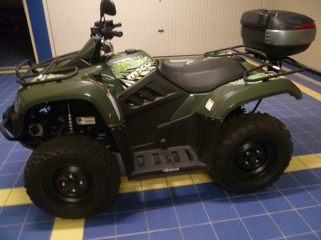 KYMCO MXU 400 green line 2013 d´occasion 06190 rcm AlpesMaritimes