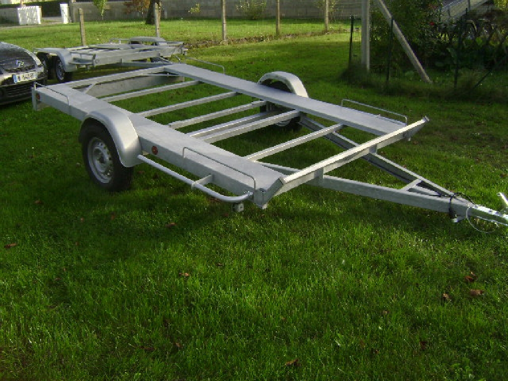 Accessoires Remorque occasion : Remorque porte quad / ssv / buggy photo 2