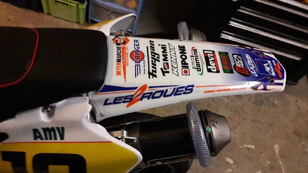 YAMAHA YZ 450 F 480cc ex championne de france 2010 photo 2