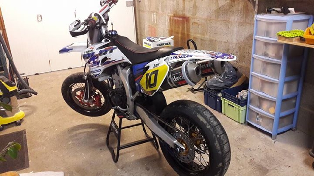 YAMAHA YZ 450 F 480cc ex championne de france 2010 photo 3