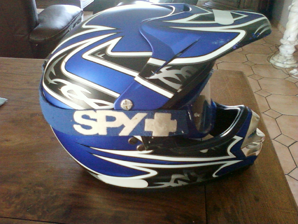 Equipements tout-terrain Casque occasion : casque cross   lunettes spy photo 2