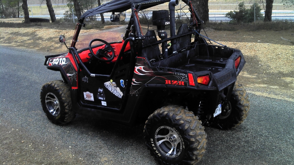 quad polaris rzr occasion