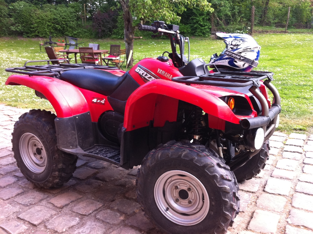 quad yamaha 660 grizzly 2004