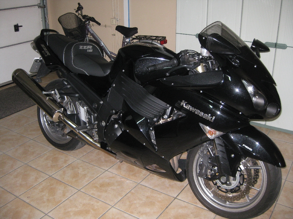 kawasaki 1400 zzr 2009
