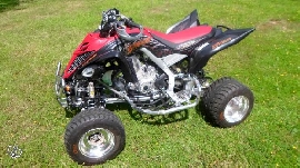 Quad occasion : YAMAHA YFM 700 R Raptor Superquader Tribal