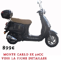 Scooter occasion : NAGSCOOTER Monté Carlo 50 lux