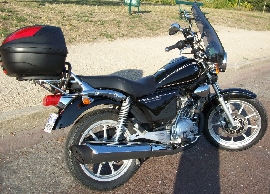 Moto occasion : YAMAHA YBR 125 custom