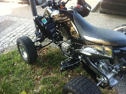 Quad occasion : YAMAHA YFM 700 R Raptor black gold