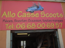 Concessionnaire / Garage / Magasin Moto, Scooter, Quad, Buggy / SSV Allo Casse scoots à Nice