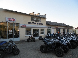 Concessionnaire / Garage / Magasin Moto, Scooter, Quad, Buggy / SSV RAFFIN MOTOS à COLIGNY